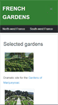 Mobile Screenshot of french-gardens.com